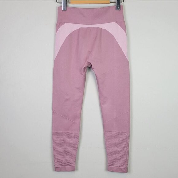 Fabletics x Demi Lovato Crop Leggings Pink S - Picture 5 of 11